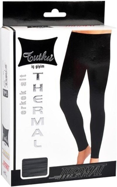 Unisex 3 Lü Termal Tayt (Siyah/XL)