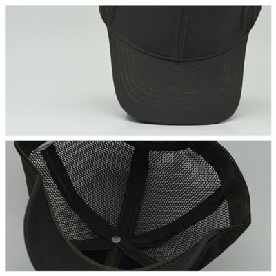Unisex Ayarlanabilir Haki Fileli Spor Basic Şapka