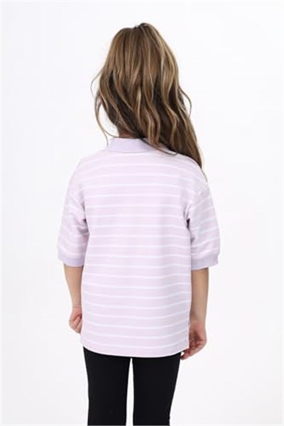 Unisex Çocuk Çizgili Tişört - Seçenekler: 2 Yıl, 3 Yıl, 4 Yıl, 5 Yıl, 6 Yıl
