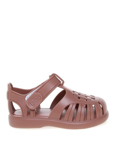 Unisex Çocuk Kahverengi Sandalet S10271-010