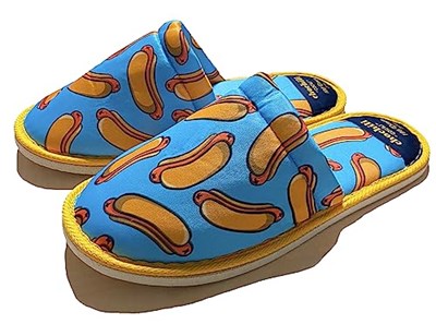 Unisex Hot Dog Desenli Yumuşak Tabanlı Ev Terliği(38-39)