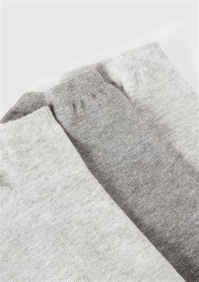 United Colors of Benetton 3lü Patik Çorap Çorap Unisex