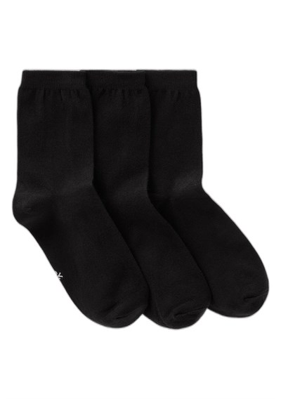 United Colors of Benetton 3lü Soket Çorap Çorap Unisex