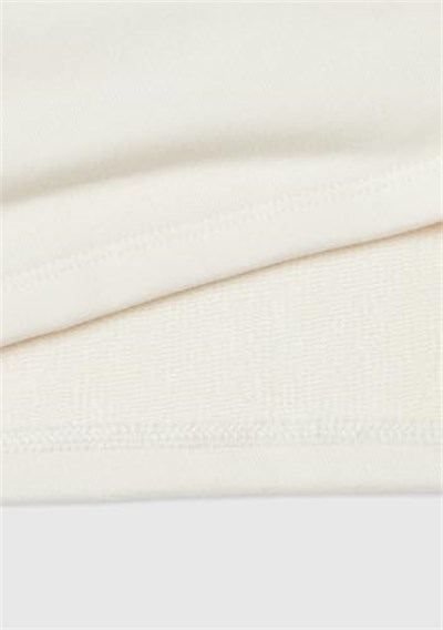 United Colors of Benetton Arkası Logo Detaylı Önü Baskılı Balon Kol Sweatshirt Sweatshirt Kız çocuk
