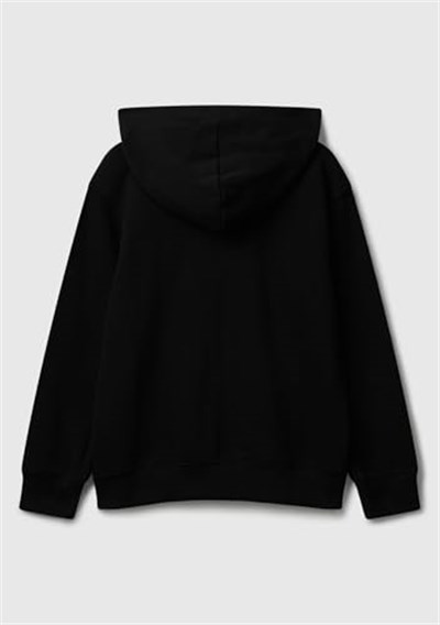 United Colors of Benetton Erkek Çocuk Pembe-Lila Önü Logo Detaylı Fermuarlı Kapüşonlu Sweatshirt, 225A3J68C505C - Seçenekler: 6-7 Yıl, 7-8 Yıl