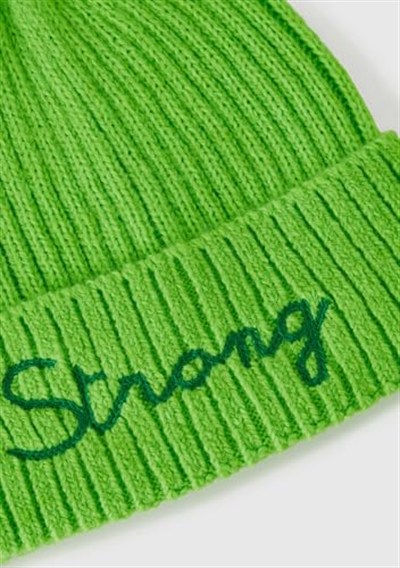 United Colors of Benetton Erkek Çocuk Neon Yeşil HAT