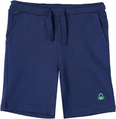 United Colors of Benetton Erkek Çocuk Şort BNT-B238-R LACİVERT 7-8 Yaş