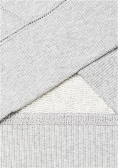 United Colors of Benetton Erkek Çocuk Logolu Sweatshirt Sweatshirt, Gri Melanj, 6-7 Yaş