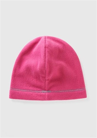 United Colors of Benetton Erkek Çocuk Pembe Logolu Polar Bere