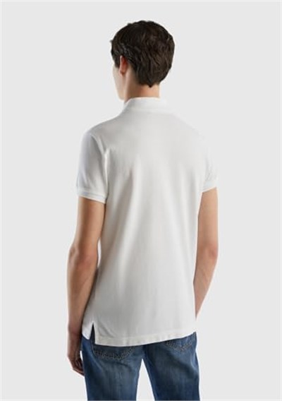 United Colors of Benetton Erkek Slim Fit Kısa Kollu Polo Tshirt
