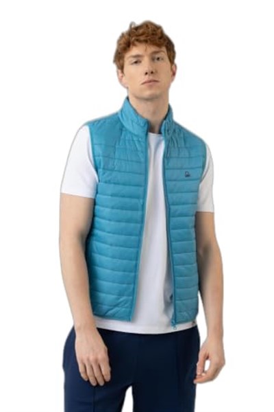 United Colors Of Benetton Erkek Yelek 2V7EUJ005 MAVİ XL