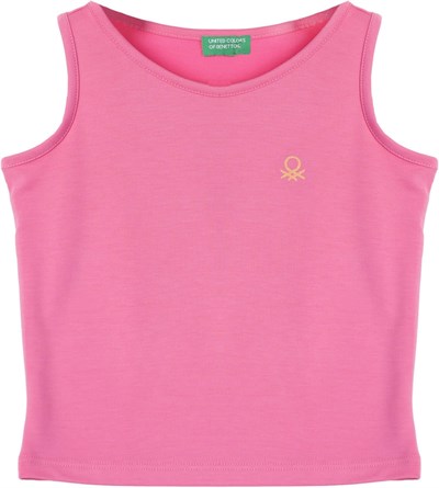 United Colors Of Benetton Kız Çocuk Atlet BNT-G21279 PEMBE 7-8 Yaş