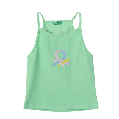 United Colors Of Benetton Kız Çocuk Atlet BNT-G21290 MİNT 11-12 Yaş