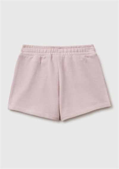 United Colors of Benetton Kız Çocuk Benetton Logo İşlemeli Beli İpli Şort, 3J70G901R