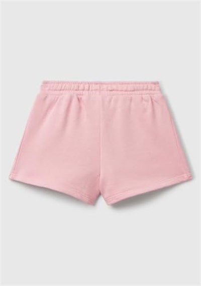 United Colors of Benetton Kız Çocuk Benetton Logo İşlemeli Beli İpli Şort, 3J70G901R