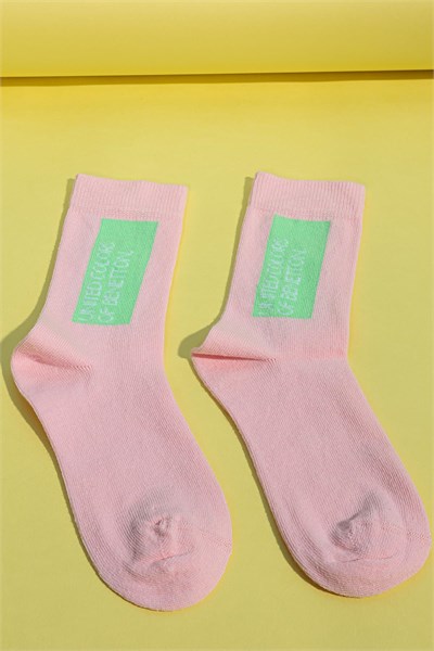 United Colors Of Benetton Kız Çocuk Çorap BNT-G24058 MİNT 30-35