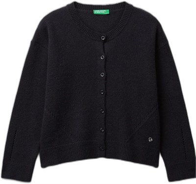 United Colors of Benetton Kız Çocuk Hırka, 225A126WC500X - Seçenekler: 6-7 Yıl, 7-8 Yıl, 8-9 Yıl, 10-11 Yıl