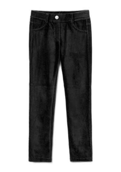 United Colors of Benetton Kız Çocuk Kadife Jegging Tayt