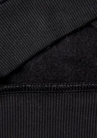 United Colors of Benetton Kız Çocuk Krem Pamuk Karışımlı Payet Logolu Kapşonlu Sweatshirt