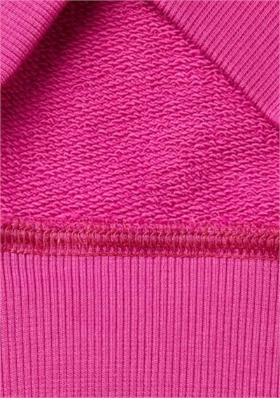 United Colors of Benetton Önü Parıltılı Logo Baskılı Bisiklet Yaka Sweatshirt Sweatshirt Kız çocuk