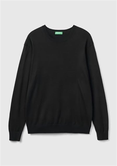 United Colors of Benetton Pamuk Karışımlı Basic Kazak Kazak&Hırka Erkek
