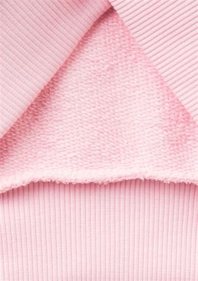 United Colors of Benetton Parıltılı Logo Baskılı Fermuarlı Cepli Yüksek Yaka Sweatshirt Sweatshirt Kız çocuk