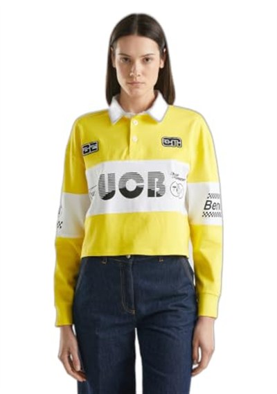 United Colors of Benetton Polo tişört M/L 3qz3d300j Polo Tişört Kadınlar