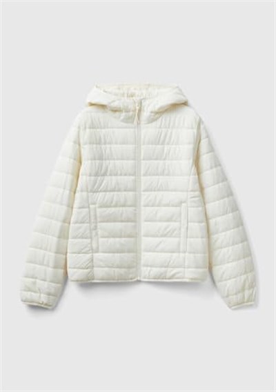 United Colors of Benetton Recycled Polyester Dolgulu Pufa Mont Mont Kadın