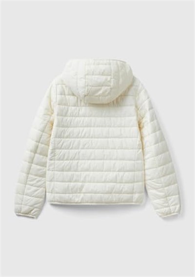 United Colors of Benetton Recycled Polyester Dolgulu Pufa Mont Mont Kadın