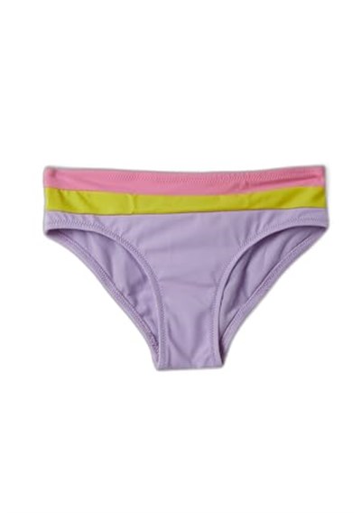 United Colors of Benetton Renk Bloklu Üçgen Kesim Bikini Takımı Bikini Kız çocuk