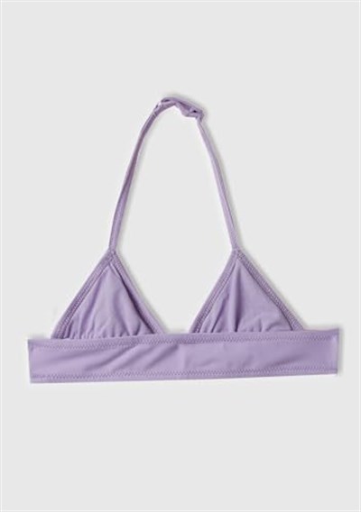 United Colors of Benetton Renk Bloklu Üçgen Kesim Bikini Takımı Bikini Kız çocuk