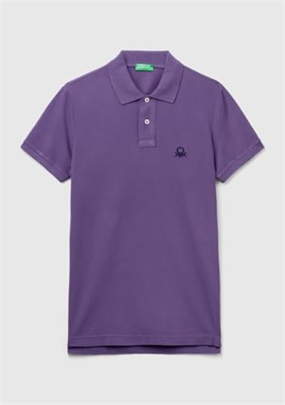 United Colors of Benetton Slim Fit Kısa Kollu Polo T-shirt Polo T-Shirt Erkek