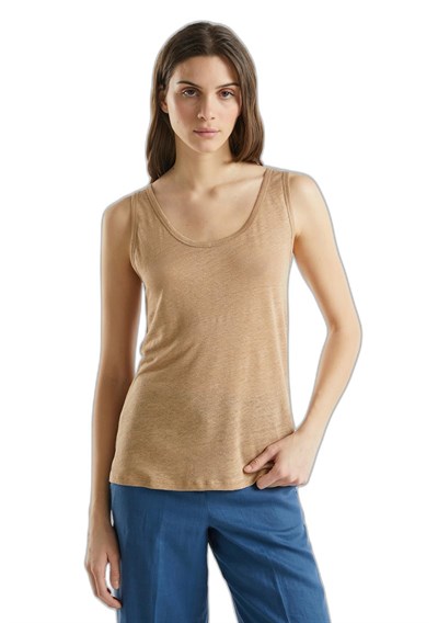 United Colors of Benetton Tanktop 3kgqe8398 İç Çamaşır - Atlet Kadınlar