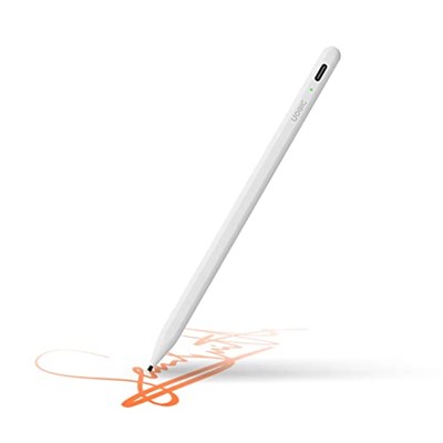 Uogic Apple iPad için Kalem Palm Rejection ile Apple iPad Pro 2018-2020 11/12.9 inç iPad 7/6 iPad Mini 5 iPad Air 6 HB Uç Şarj Edilebilir