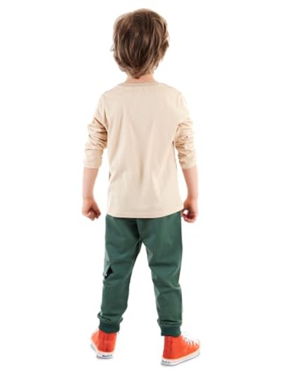 Up Dozer Erkek Çocuk T-shirt Pantolon Takım
