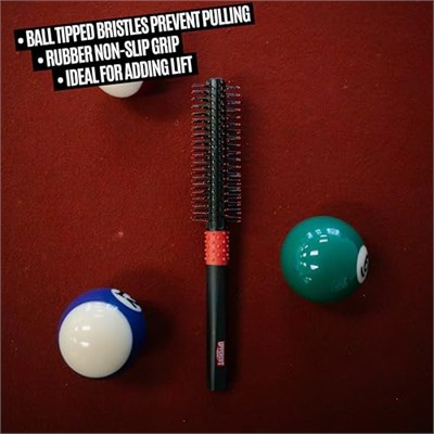 Uppercut Deluxe Quiff Roller for Man, erkekler için yuvarlak saç fırçası, hacim kazandıran, kısa saçlar için küçük yuvarlak fırça, saçları kaldırmak için
