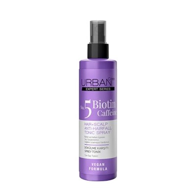 URBAN Care Expert Biotin & Kafein Dökülme Karşıtı Saç Toniği 200 ml- Vegan