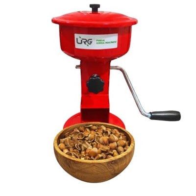 Urg Pratik Ev Tipi Metal Fındık ve Ceviz Kırma Makinası Kırmızı