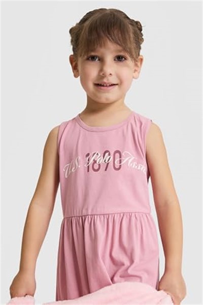 U.S. Polo Assn. Kız Çocuk Pembe Pijama Takım 50327336-VR041 - Seçenekler: 4-5 Yıl, 5-6 Yıl, 6-7 Yıl, 7-8 Yıl, 9-10 Yıl, 10-11 Yıl...