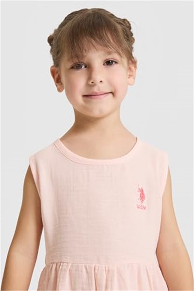 U.S. Polo Assn. Kız Çocuk Somon Pijama Takım 50326613-VR047 - Seçenekler: 4-5 Yıl, 5-6 Yıl, 6-7 Yıl, 7-8 Yıl, 10-11 Yıl, 12-13 Yıl...