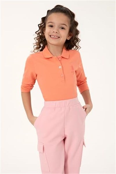 U.S. POLO ASSN. Kız Çocuk Sweatshirt 50296377 - Seçenekler: 3-4 Yıl, 4-5 Yıl, 5-6 Yıl, 6-7 Yıl, 7-8 Yıl, 8-9 Yıl...