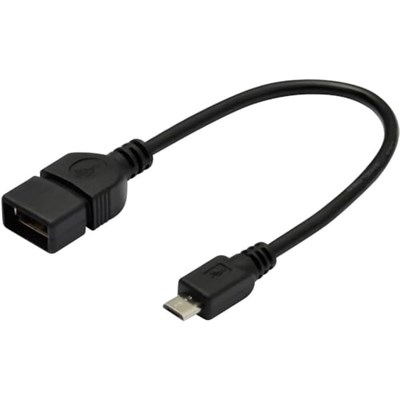 USB2.0 to Micro USB OTG Kablosu AK-300309-002-S - Seçenekler: USB micro B - USB A (OTG), USB A 2.0 Siyah, USB A 3.0 Siyah...