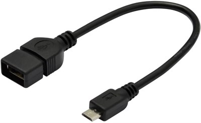 USB2.0 to Micro USB OTG Kablosu AK-300309-002-S - Seçenekler: USB micro B - USB A (OTG), USB A 2.0 Siyah, USB A 3.0 Siyah...