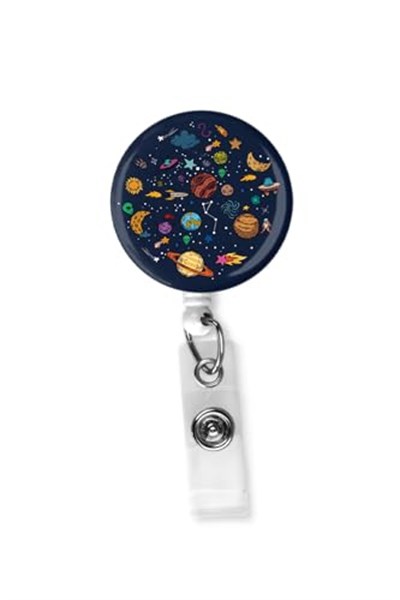 Uzay Galaksi Limited 4 Lü Set Boyun ipi Anahtarlık Yoyo Yaka Kartlığı