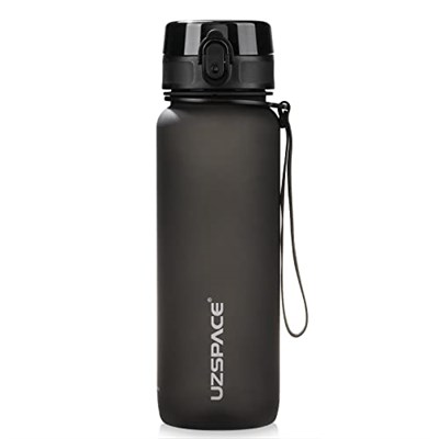 Uzspace Snatch Tritan Su Matarası - 800Ml (Siyah (Black)) - Seçenekler: 0.5 Liters, 0.8 Liters, 1 Liters, 1.5 Liters, 800ml
