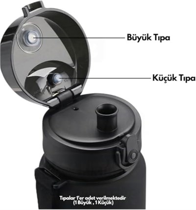 Uzspace Yedek Silikon Tıpa Conta 2li Set (Büyük ve Küçük Tıpa Conta)