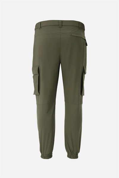 V-CLUTCH JOGGER DAR PACA YAZLIK HAKI PANTOLON
