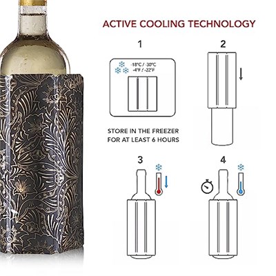 Vacu Vin Aktif Soğutucu Royal Gold Limited Edition