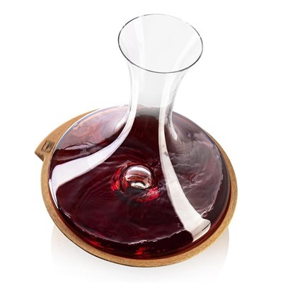 Vacu Vin Swirling Karaf - Kutulu Şeffaf