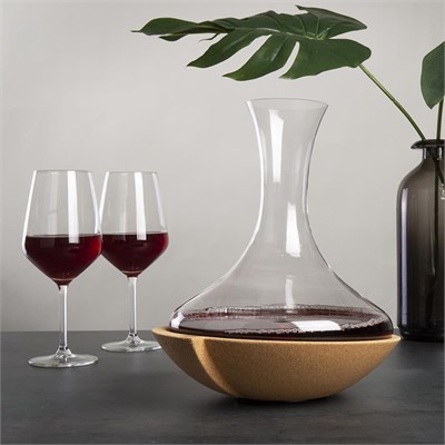 Vacu Vin Swirling Karaf - Kutulu Şeffaf